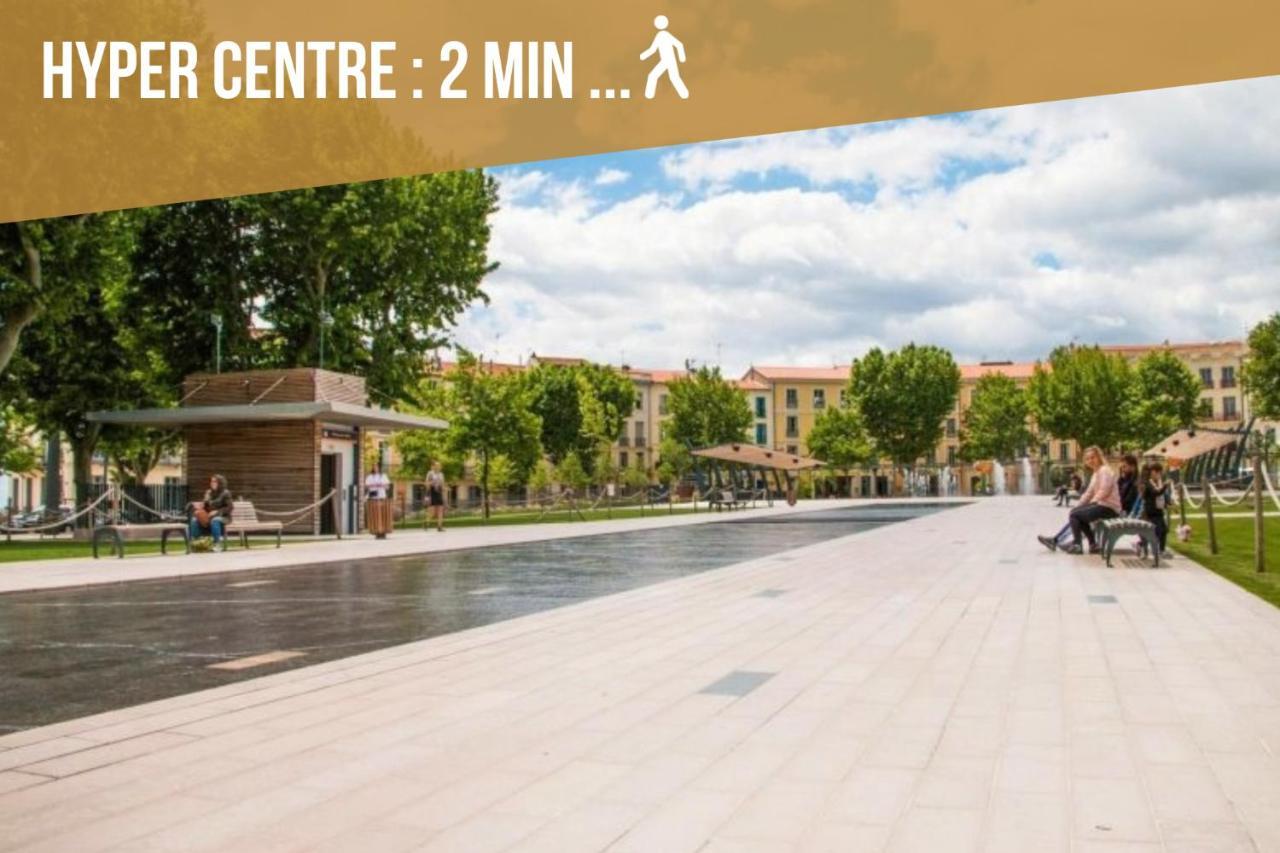 Centre Historique -Free Parking-Wifi-Netflix-Zen&Cosy-Sleepntripbeziers Lägenhet Exteriör bild
