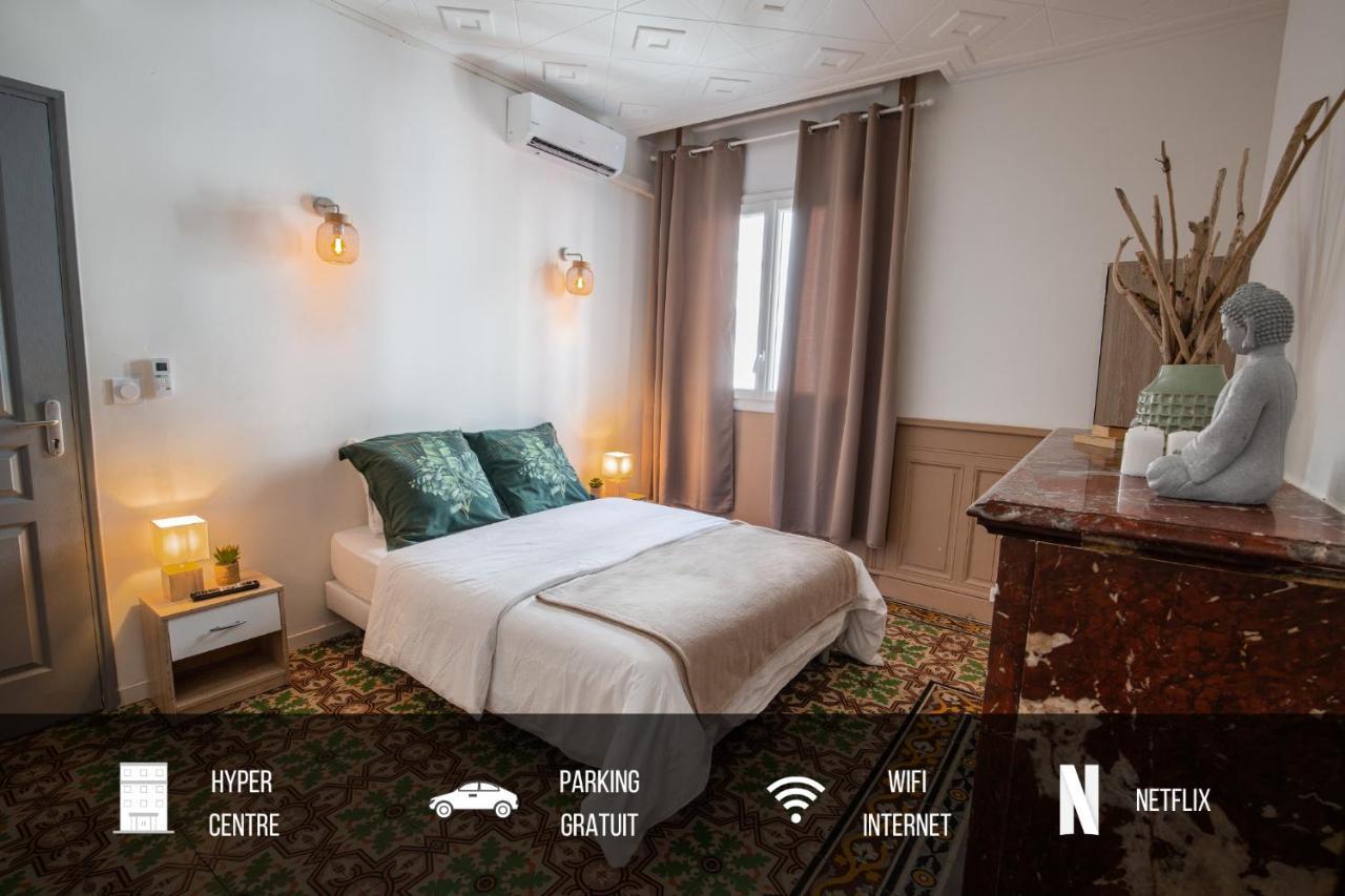 Centre Historique -Free Parking-Wifi-Netflix-Zen&Cosy-Sleepntripbeziers Lägenhet Exteriör bild